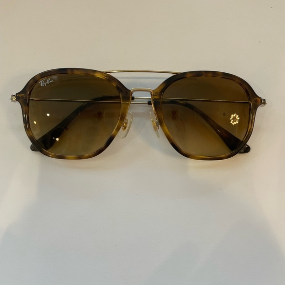 ray ban tortoise aviator